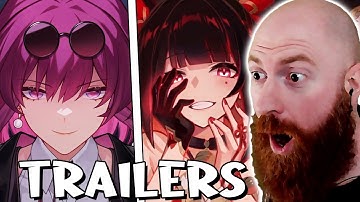 40 Years Old Bald Man Reacts to EVERY Honkai Star Rail Character Trailers (Waifu Edition)
