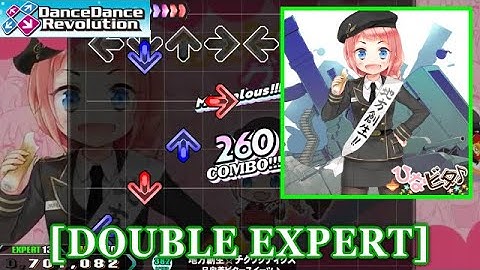 【DDR 2014】 地方創生☆チクワクティクス / 日向美ビタースイーツ♪ [DOUBLE EXPERT] 譜面確認+Clap