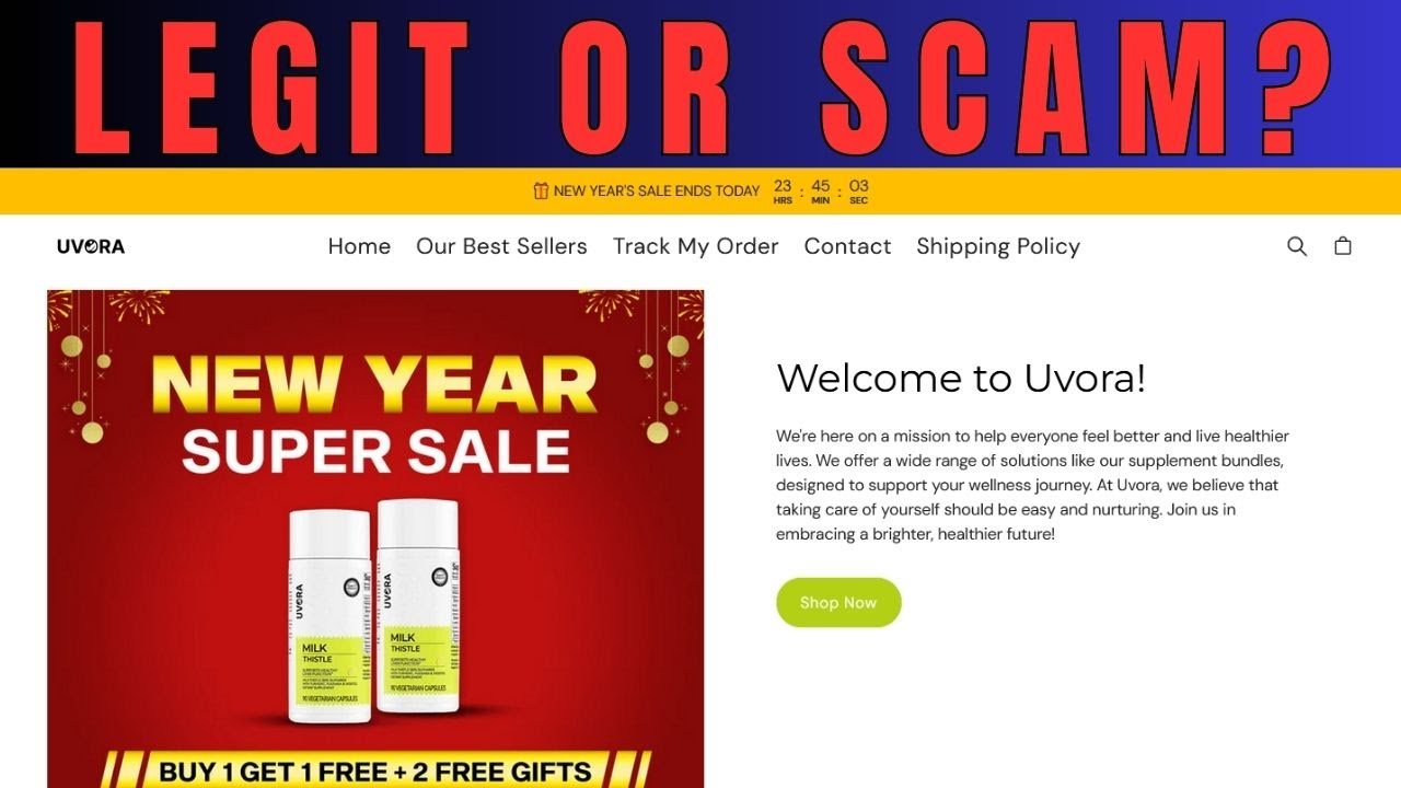 Uvora Milk Thistle Reviews: Is Legit or a Scam?