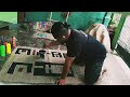 Lukis goni etnic