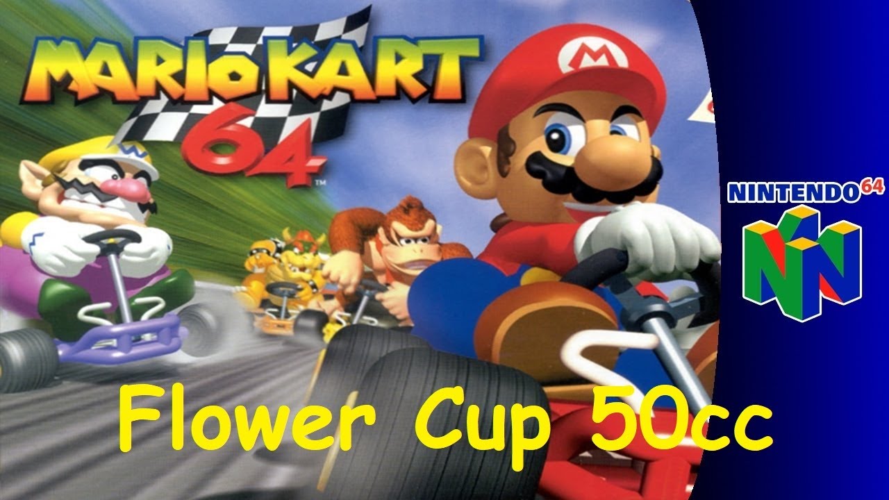Mario Kart 64 Flower Cup 50cc - YouTube