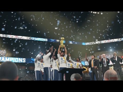 NBA 2K16 Memphis Grizzlies Championship Celebration