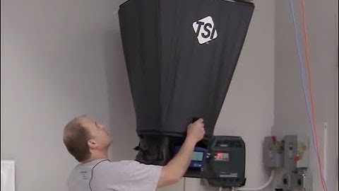 How To Install and Use the TSI/Alnor 6200 LoFlo Balometer Capture Hood