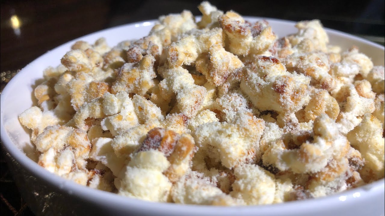 Food dairy| How to make fingerlicking powdered milk popcorn at home