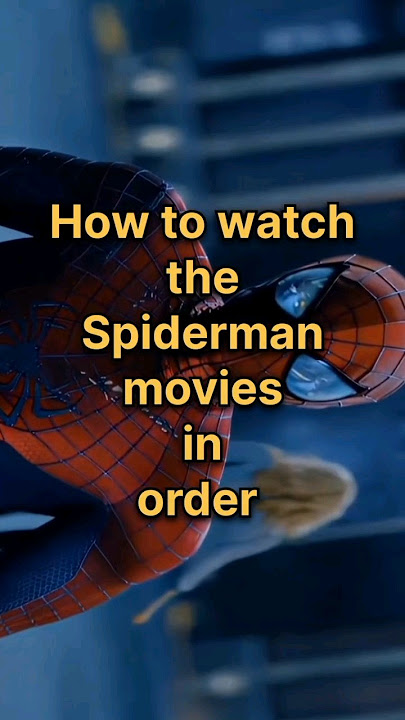 All Spiderman movies || How to watch the Spiderman movies in order #marval #marvelstudios #movies