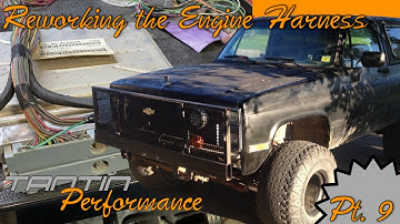 Starting the Engine Harness 85 Chevy K5 Blazer LS Swap Project Part 9