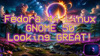 Fedora 44 Workstation Edition GNOME 50 Looking GREAT! #foss #gnu #linux #fedora #workstation #gnome