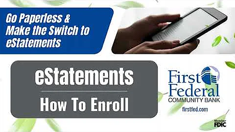 eStatements - How To Enroll