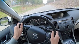 2013 Acura TSX WAGON - POV Test Drive by Tedward (Binaural Audio)