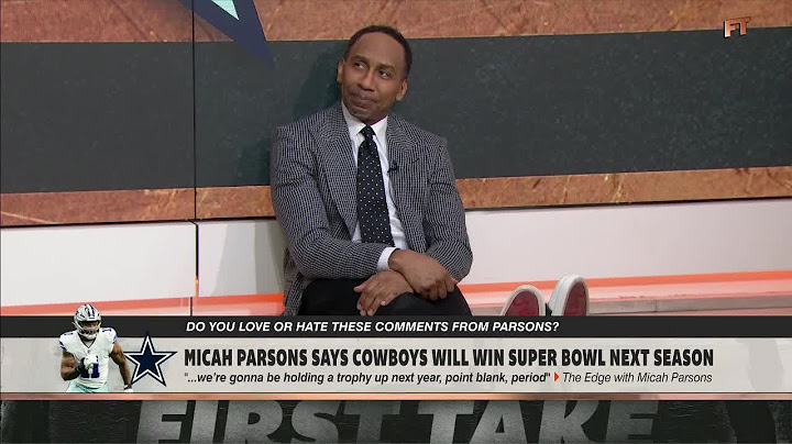 Stephen A. LITERALLY can't stand to hear Micah Parsons' ‘delusional’ Super Bowl take | First Take