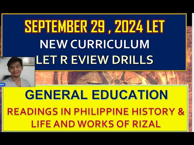 GENERAL EDUCATION SOCIAL SCIENCE SEPTEMBER 2024 LET REVIEW DRILLS class=