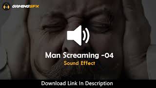 Man Screaming Sound Effects - 04 Copyright Free