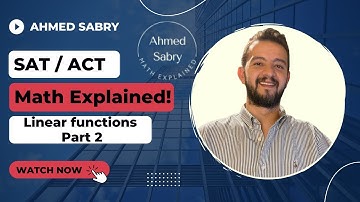 Parallel and perpendicular lines in the SAT.... Explained!    ( EST Math)