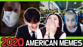 Korean Teens React To '2020 American Memes'!!