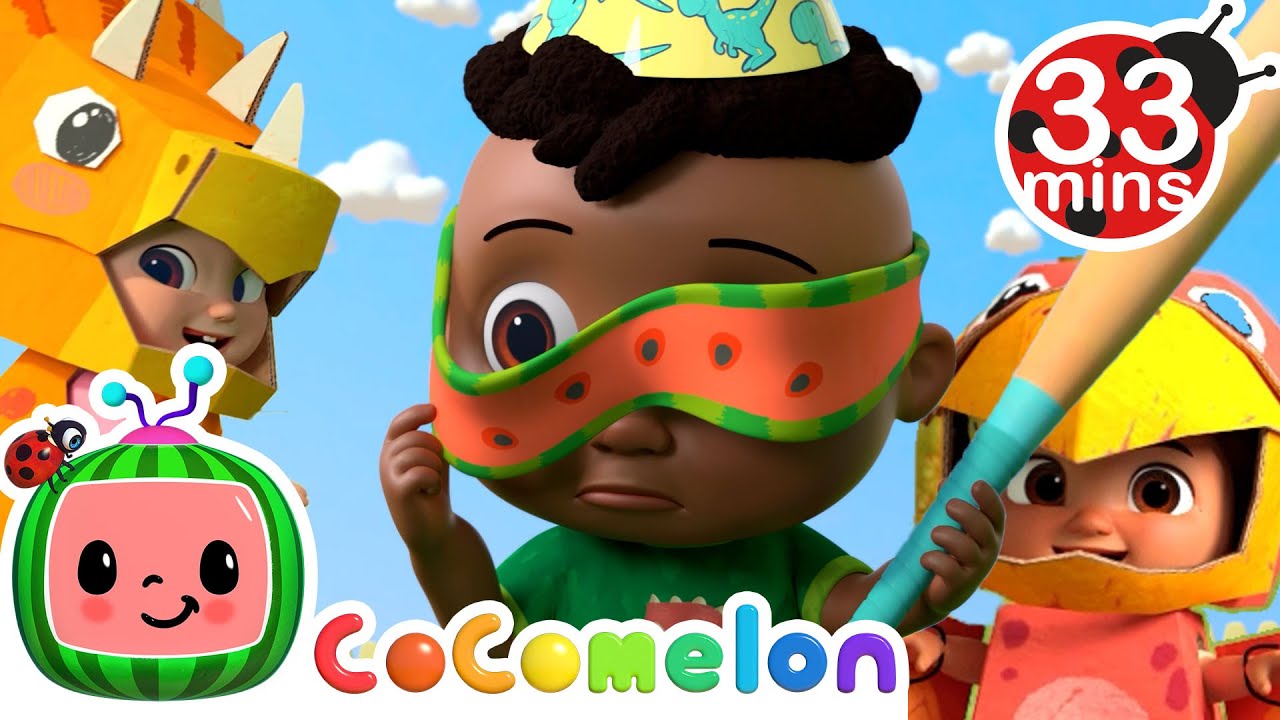Cody's Dino Birthday Party | CoComelon - It's Cody Time | CoComelon Songs for Kids & N