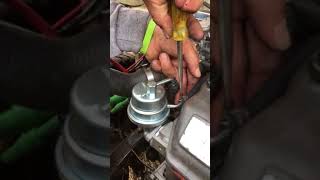 PART 3 of 3 Replacing the Fuel Pump on a 1984 22r Toyota Pickup