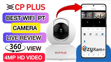 CP plus 4MP 360 rotation WIFI Camera |CP Plus CP-E41A|How to add CP plus WiFi camera in Mobile Live