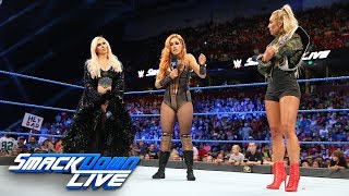 Charlotte Flair, Becky Lynch and Carmella come face to face: SmackDown LIVE, Aug. 14, 2018