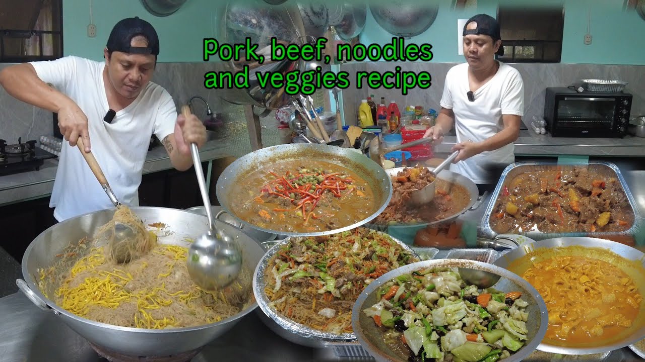 Pork , beef, noodles and veggies recipe Orders from Los Baños Laguna