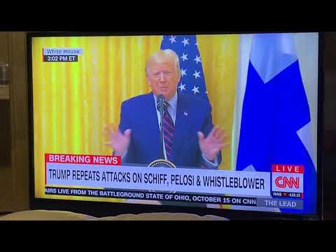 President Trump Goes Off On Reporter “Did You Hear What I Said” During Press Conference On CNN