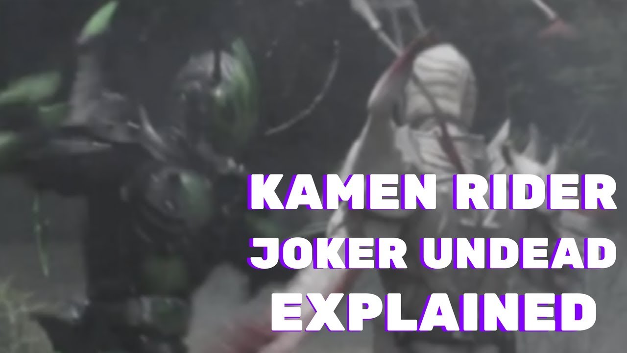 Kamen Rider Blade The Jokers EXPLAINED YouTube