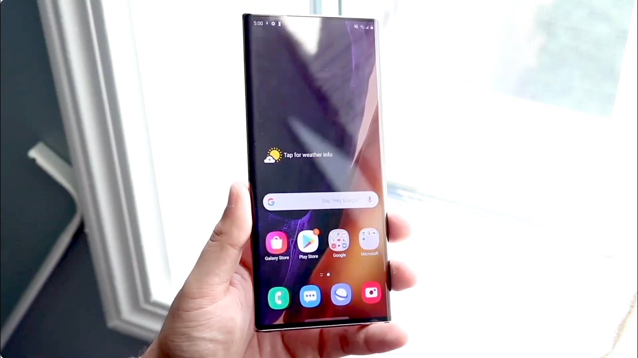ブラジル版 Galaxy Note20 Ultra oneUI7化 Samsung Galaxy Note 20 One UI 7 - YouTube