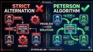 Why Strict Alternation Fails? | Peterson’s Algorithm Solution | Operating System Wealth