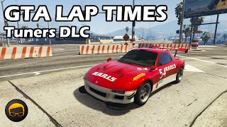 Fastest Tuners DLC Cars - GTA 5 Best Fully Upgraded Cars Lap Time Countdown