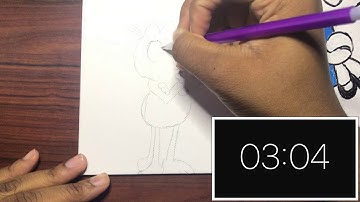 5 Minute Challenge - Drawing Garfield