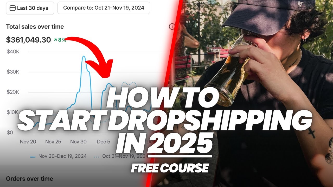 How to Start Dropshipping In 2025 (Free Course) - YouTube