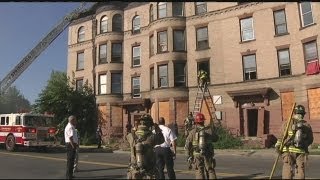 Fire at North End apartment building