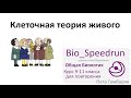6. Клеточная теория и микроскопия (Speedrun общая биология 9-11 класс, ЕГЭ, ОГЭ 2021)