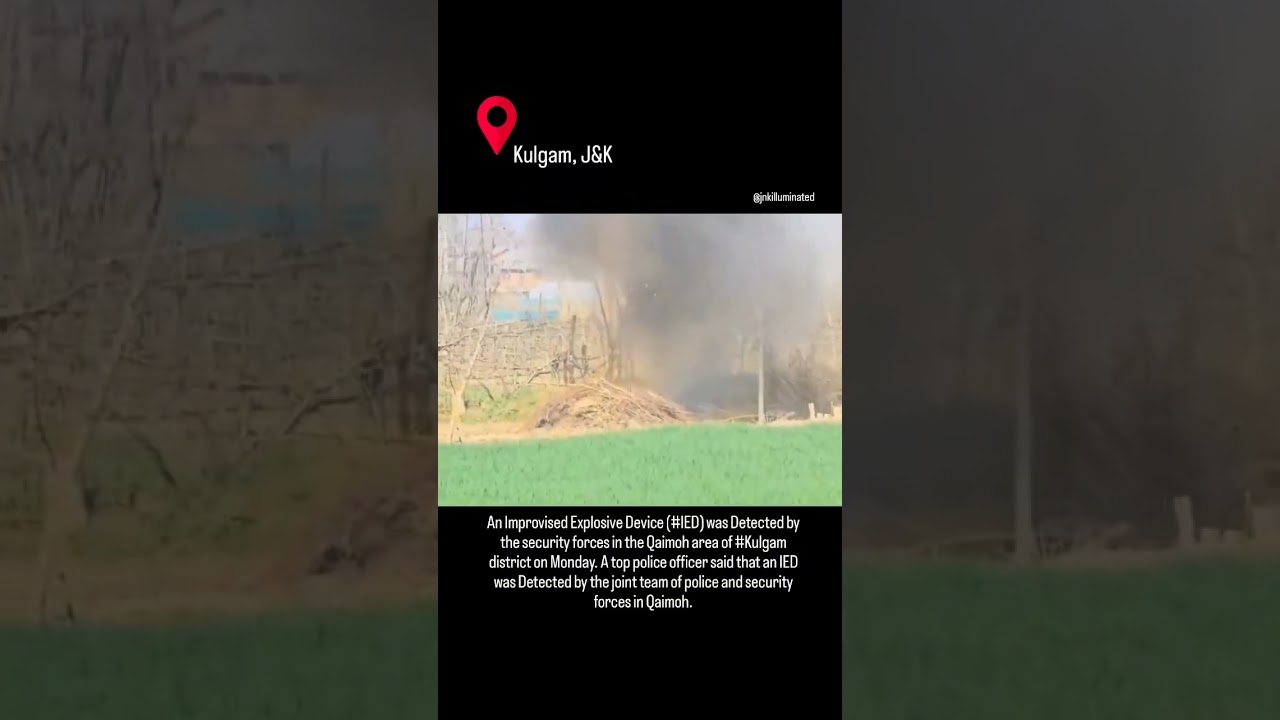 IED found and neutralized 