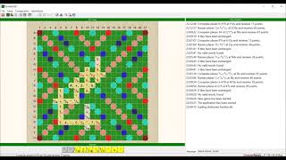 Equate game style of 21×21 Number Scrabble with fractional tiles in Scrabble3D application screenshot 2