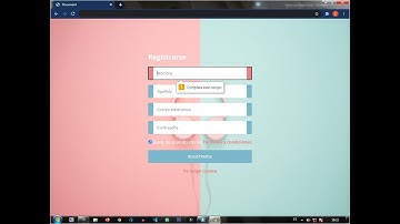 Diseño de formulario en HTML y CSS - Nuevo