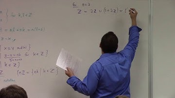 Abstract Algebra: L5, modular arithmetic foundations, 9-7-16