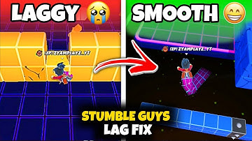 "No More Lag in Stumble Guys! ✅100% Working 😍 |  Best Lag Fix 🚀" 