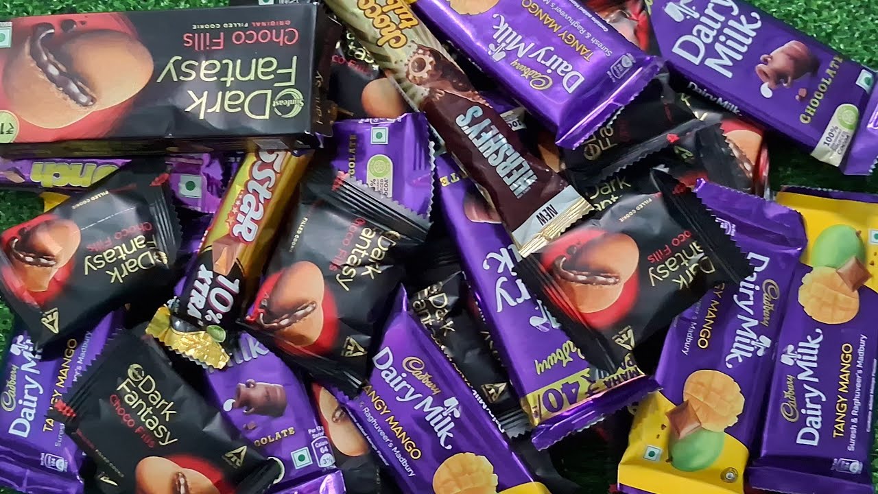 Dairy Milk mango 🥭 vs Munch vs dark fantasy vs 5star vs Hersheys