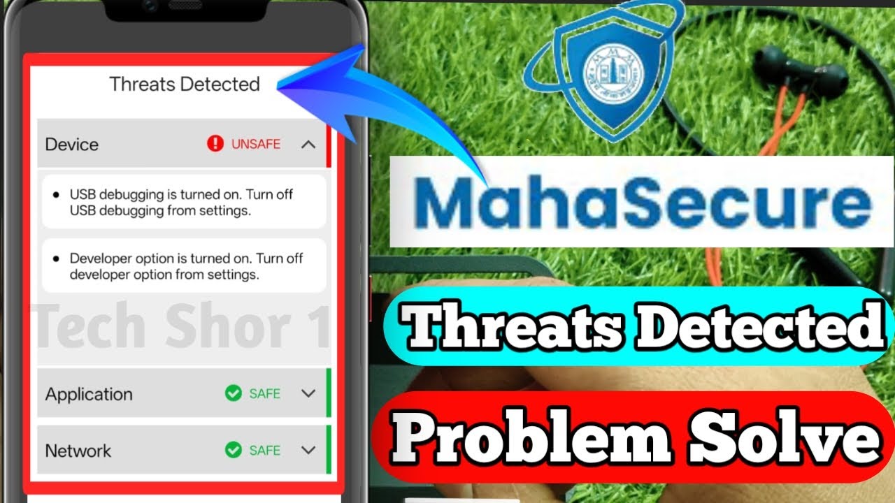 MahaSecure threats detected Problem Solve | MahaSecure app not opening problem solve