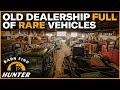 Museum NOT open to the public: MASSIVE Stash of Cars & Trucks in Old Dealership | Barn Find Hunter