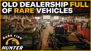 Museum Not Open To The Public: Massive Stash Of Cars & Trucks In Old Dealership | Barn Find Hunter