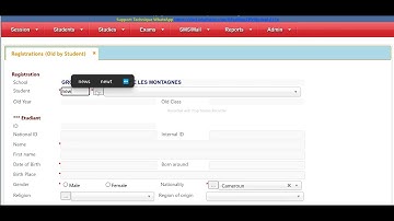 How to register old student for a new school year