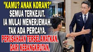 Download lagu 📰 'Minggir, Biar Saya Yang Terjemahkan!' Ucapan Loper Koran Miskin Itu Mengubah Segalanya. 😳