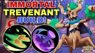 Drag, Heal, Repeat – This TREVENANT Build Never Dies! | Pokemon Unite