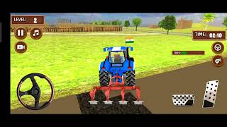 Village Farming Games 3D: Heavy Tractor Driving Game 3D - Android Gameplay screenshot 3