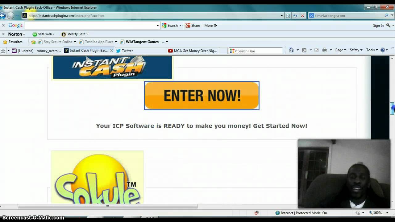 Instant cash plugin plus MCA