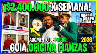 La GUIA de OFICINA de FIANZAS *ACTUALIZADA 2026* de GTA Online! AUGMENTO del PAGO! ¿VALE LA PENA?