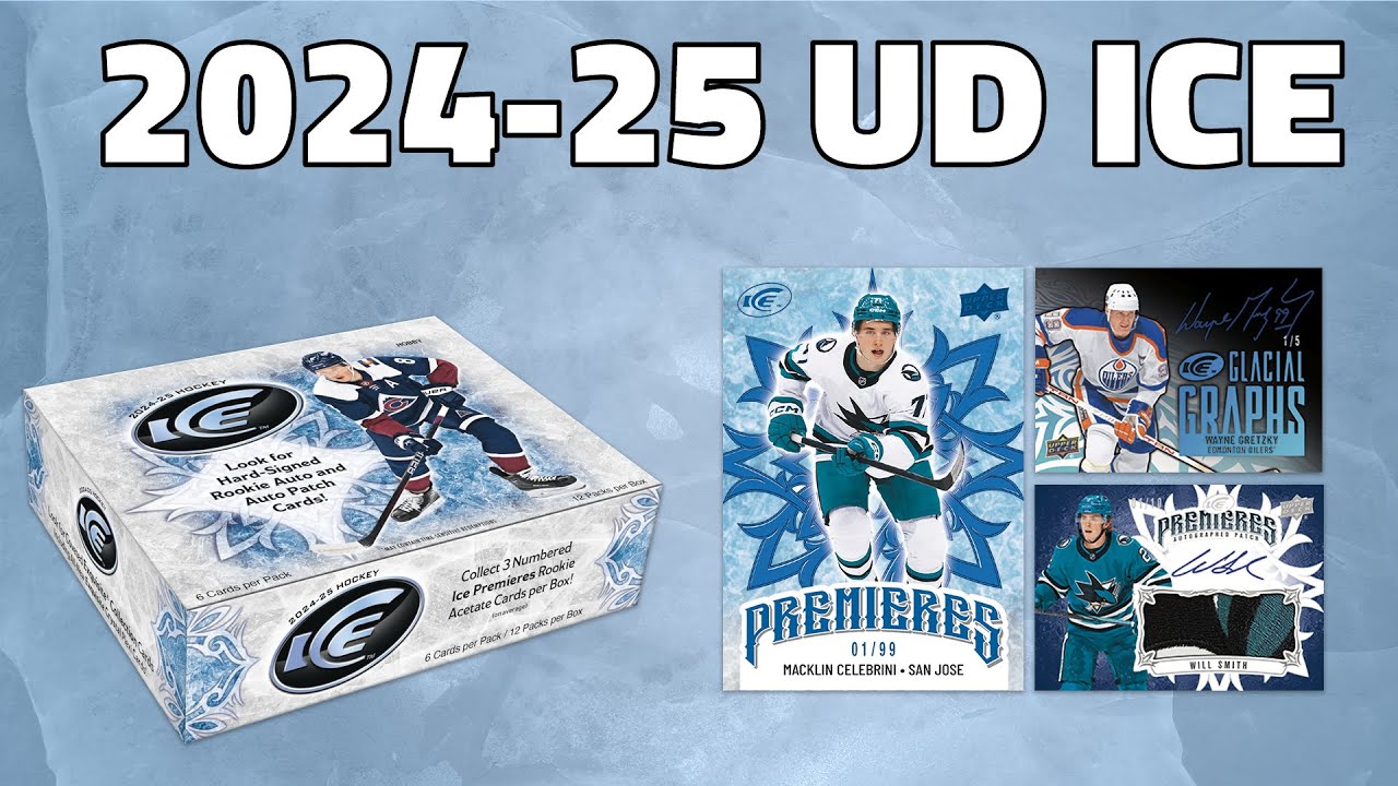 FIRST LOOK: 2024-25 Upper Deck Ice Hobby Box