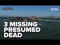 3 presumed dead missing: Boat carrying family capsizes near Alcatraz