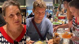 MOM IS DELIGHTED WITH THE UNLIMITED BUFFET! VISITED JAPANESE UKAY-UKAY! 